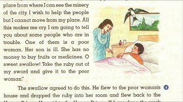 English class 6th lesson.13: A HAPPY PRINCE