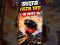 🚢 হাজার টনের জাহাজ পানিতে নামার সময় ভেঙে যায় না কেন? 😳 #ShipLaunching #facts #shorts