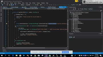 Delete Record By Using Windows Form Application