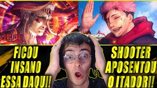 (SÓ MUSICÃO!) REACT 2 em 1 - SHOOTER e COLIADO (Jujutsu Kaisen)