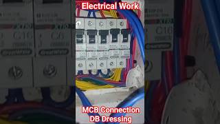 MCB Connection ▶️ #shorts 😱 #mcb #electrical #wiring #wire