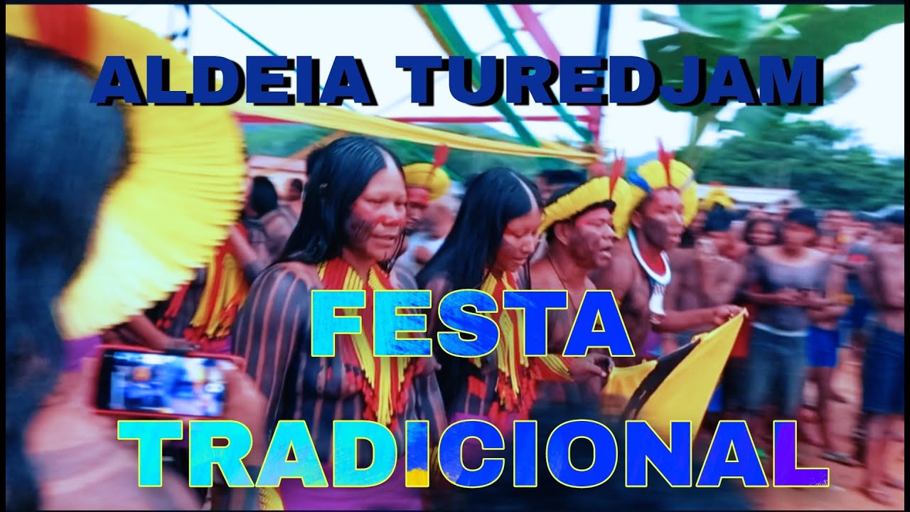 Abertura com festa tradicional na aldeia Turedjam.