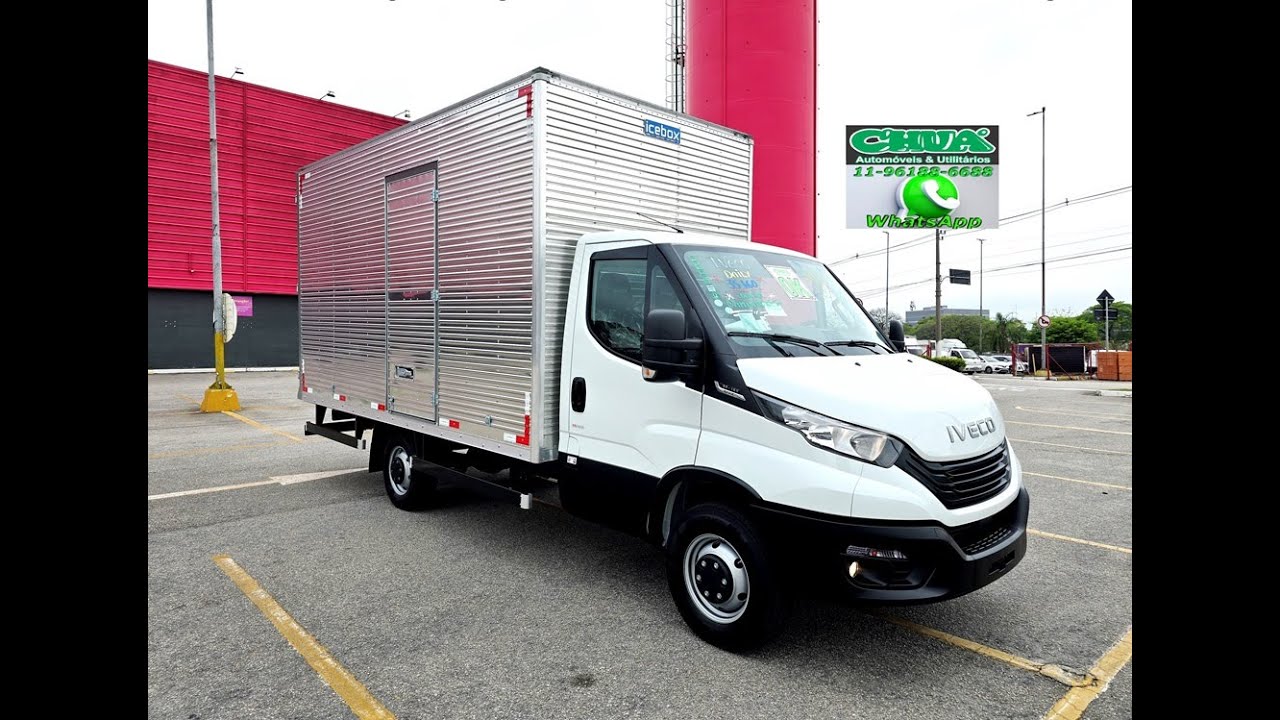 Iveco 35 160 Okm 2026 Baú vídeo