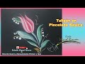 Como Pintar un #Tulipan en 10 Segundos en #Pintura Decorativa  con Miguel Rincón. #onestroke