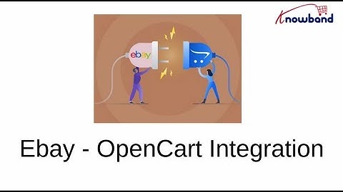 Opencart - Ebay Integration