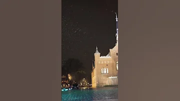 Snow in The Netherlands - Hoogeveen Drenthe