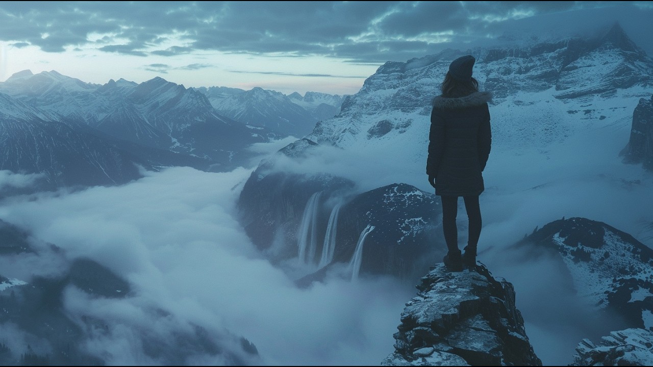 Misty Mountain Peak & Ethereal Whispers | Deep Focus Ambience