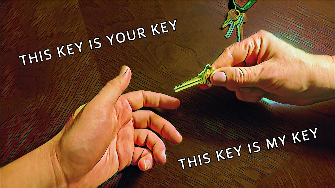 I take my key