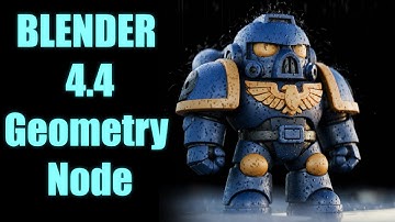 Blender 4 4 | Geometry Node | Rain & Splash FX