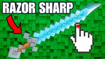 We Made SHARP Minecraft Swords in Real Life
