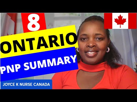 How to get NOMINATED by ONTARIO PROVINCE through their PNP/ PICK ONE STREAM AND APPLY