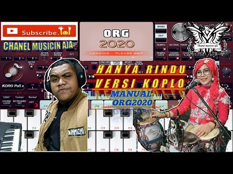 KAROKE HANYA RINDU VERSI DANGDUT KOPLO | ORG ( FUL LIRIK)
