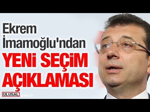 Ekrem İmamoğlu'ndan yeni