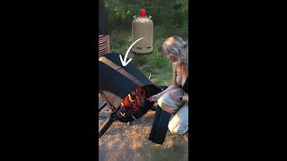 Wie ich aus einer alten Gasflasche einen Ofen gebaut habe und welchen Fehler du nicht machen darfst
