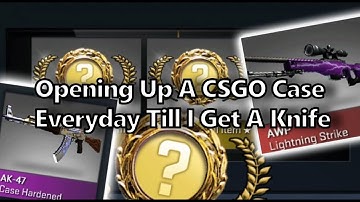 Opening Up A CSGO Case Everyday Till I Get A Knife (Day 16)