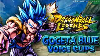 All Gogeta Blue Voice Clips Dragon Ball Legends Voice Lines Sean Schemmel - ENGLISH