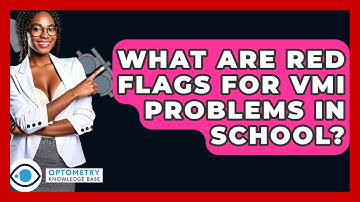 What Are Red Flags For VMI Problems In School? - Optometry Knowledge Base