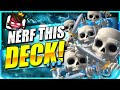 THIS IS LIKE CHEATING!! NEW 3.0 ULTIMATE CYCLE DECK IN CLASH ROYALE!! ⚠