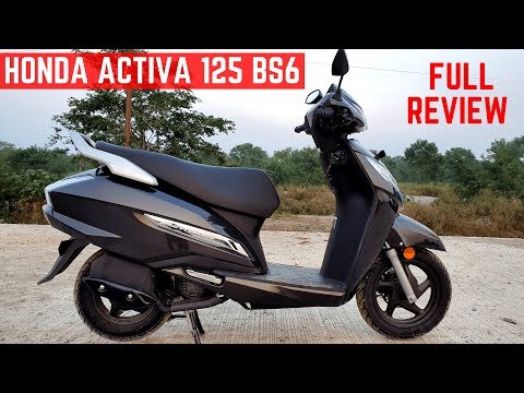 Honda Activa 125 Bs6 Full Detailed Review Test Ride Mileage Price Features Activa 125 Bs6 Youtube