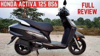 Honda Activa 125 BS6 Full Detailed Review - Test Ride, Mileage, Price, Features | Activa 125 bs6