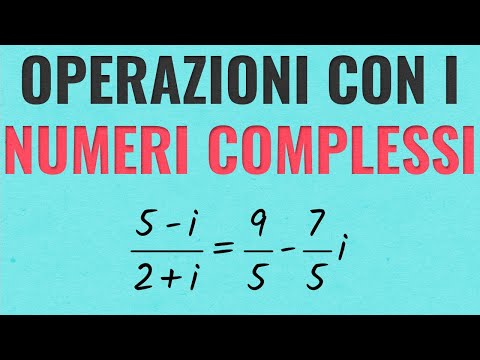 Operazioni con i