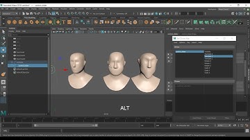 Maya set driven key blendshape tutorial Maya
