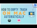 How to empty trash on mac automatically