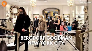 Inside Bergdorf Goodman Flagship store on Fifth Avenue New York City [4K]