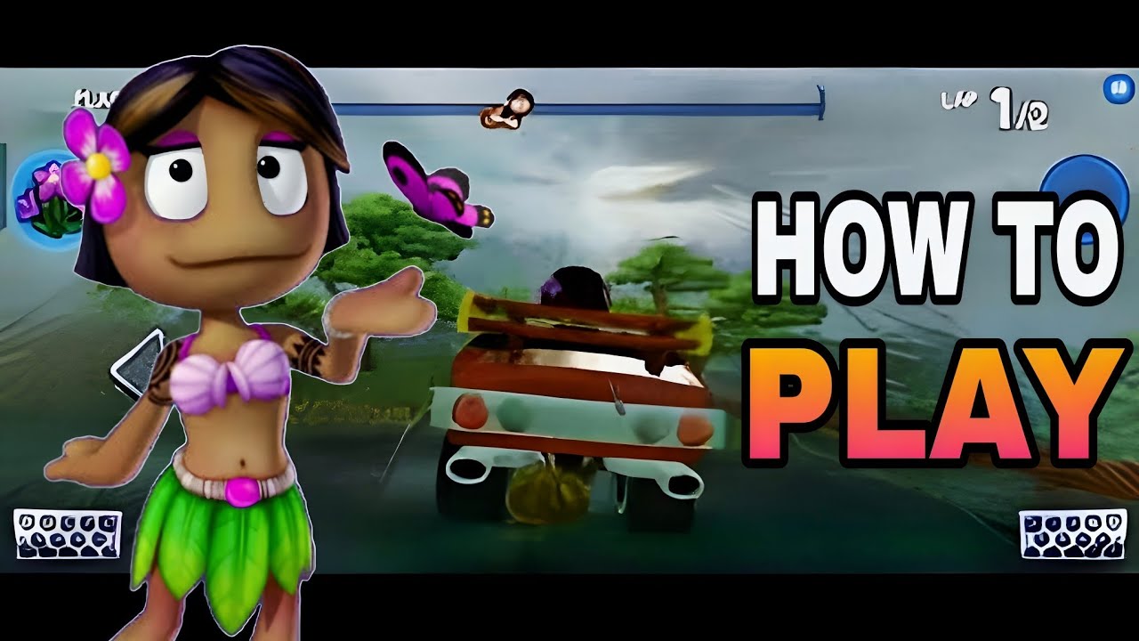 "Dino Jungle Track vs Leilani Driver: Beach Buggy Racing Challenge"