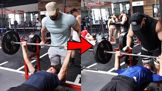 Griffin Johnson's Bench Press SKYROCKETS From 165 To 225 In 2 Weeks!? - Natty Or Not