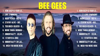 Bee Gees Top Of The Music Hits 2024   Most Popular Hits Playlist