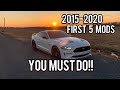 Top 5 Mods for your Mustang GT Under $1000!