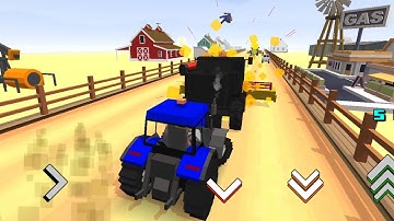 Walk-through Smashing Everything - Blocky Farm & Racing Simulator | Smash And Splash | Android & Ios