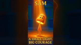 Disney Pixar-Style Animation | SAM: A Small Light, Big Courage #shorts