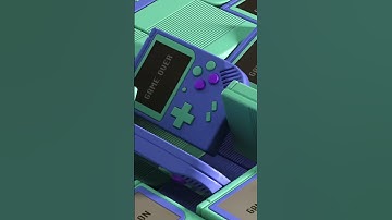 Game on / over #c4d #3dart #infiniteloop #shorts