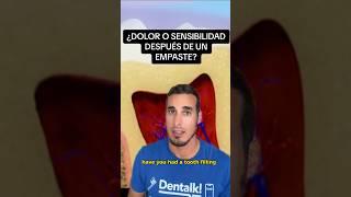 ¿DOLOR o SENSIBILIDAD despues de un EMPASTE para tratar una CARIES pulpitis empaste shorts