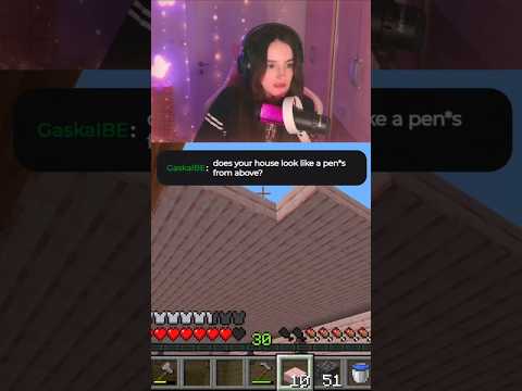 the PP I was going for was Pink Princess 🫪 #minecraft #gaming #twitch