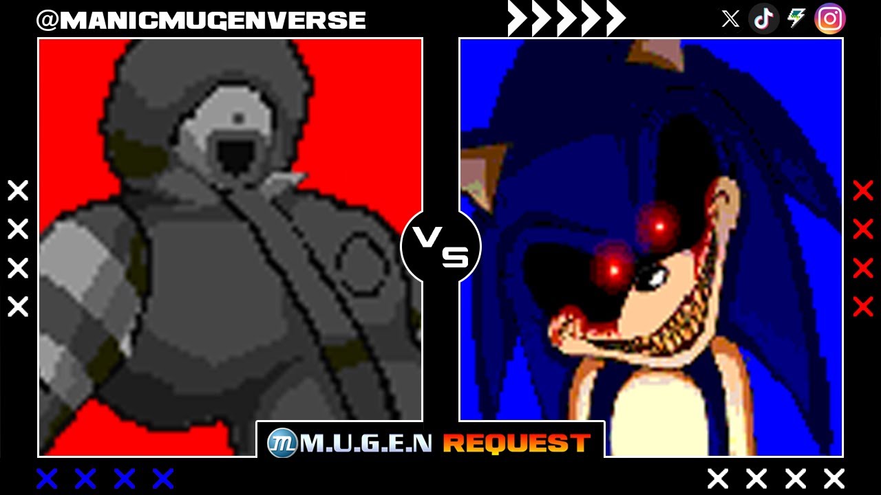 MUGEN Request | Dark Donald vs Sonic.EXE + Download Chars - YouTube
