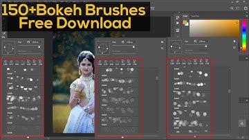 150+ Free Bokeh Brushes Photoshop | Photoshop Bokeh Brush Tutorial