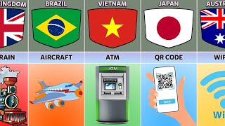 Inventions From Different Countries