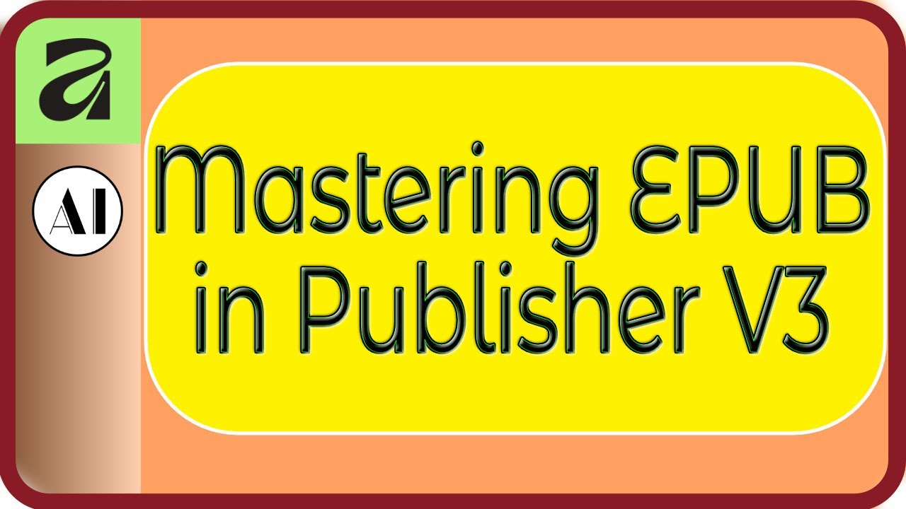 The NEW Affinity Publisher V3 EPUB Workflow Explained — Design, Export ...