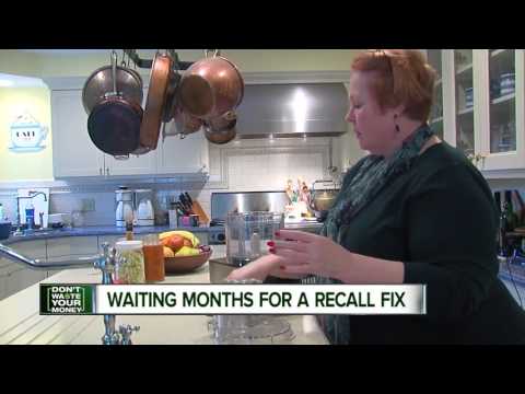 Why is it taking Cuisinart so long to offer recalled replacement parts