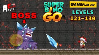 Super Bino Go - Levels 121-130 + BOSS / Gameplay Walkthrough (Android Game) screenshot 4