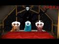 3 Idiots Camp Overnight in Minecraft VR with HORROR MODS...
