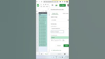 How to Highlight Duplicates in Google Sheets | #shorts #google #googlesheets
