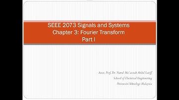 Ch 2 Part 1 Fourier Transform