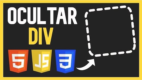 👉 Como OCULTAR un DIV con JavaScript RÁPIDO 😱