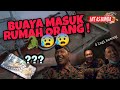 BANG DIA MASUK DALAM RUMAH PULAK.. LAJU DIA LARI.. BUAYA MASUK RUMAH ORANG ? WAZE ITU PENTING