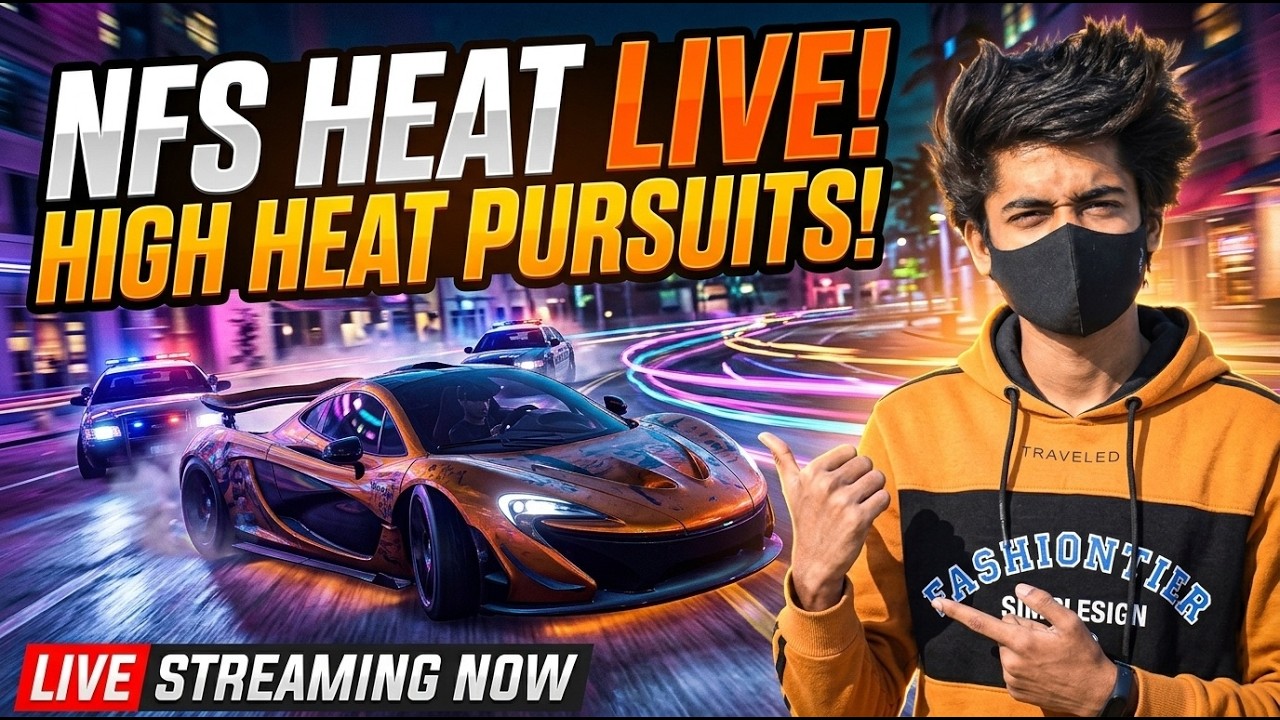 NFS Heat at CRAZY Sim Setup! | Driver Baniya is live #drivingsimulator ...