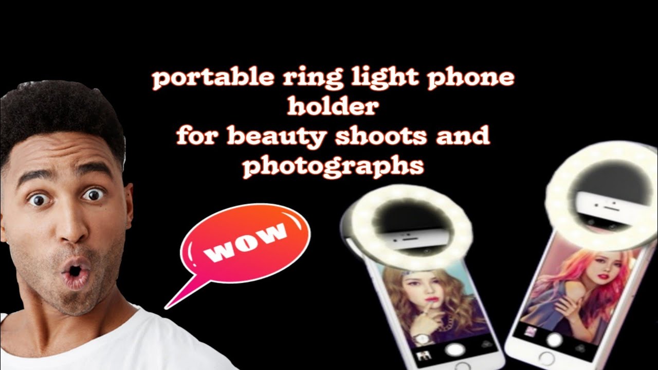 JSTBUY LABEL 3 Light Mode and 10 Level Brightness Ring llights, ring